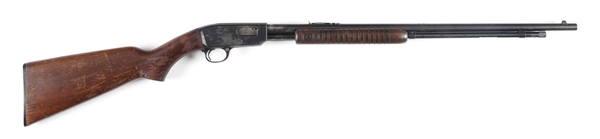 (C) WINCHESTER MODEL 61 .22 MAGNUM SLIDE ACTION RIFLE.