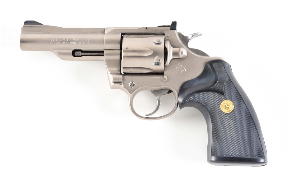 (C) COLT TROOPER  MARK 3 DOUBLE ACTION REVOLVER 