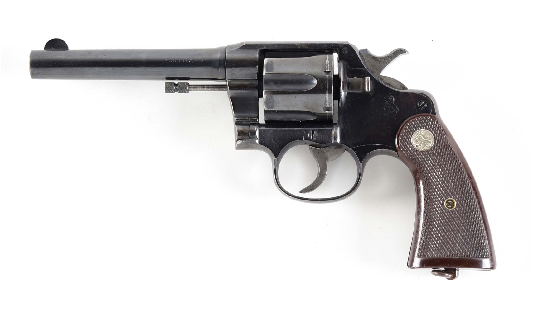 (C) COLT 1909 DOUBLE ACTION REVOLVER. 