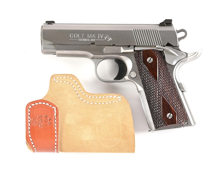 (M) COLT OFFICERS MARK 4 SERIES 80 SEMI AUTOMATIC PISTOL 