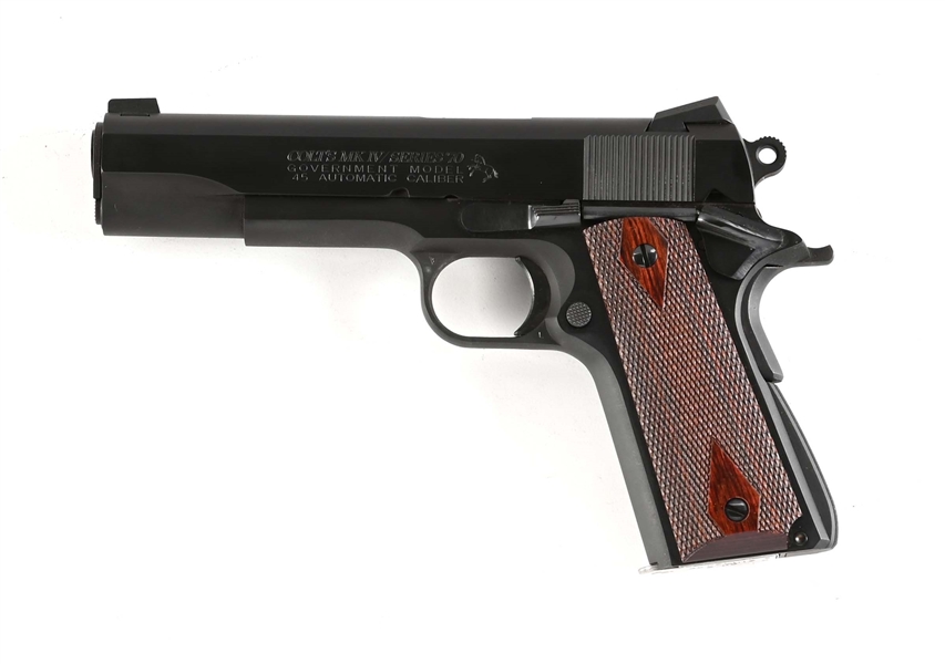 (M) COLT 1911 MARK 4 SERIES 70 SEMI AUTOMATIC PISTOL 