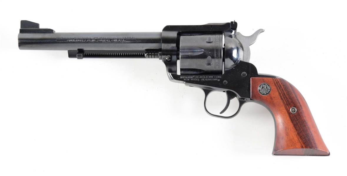 (M) RUGER BLACKHAWK CONVERTABLE SINGLE ACTION REVOLVER 