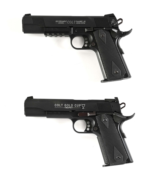 (M) LOT OF 2: COLT 1911 SEMI AUTOMATIC PISTOLS 