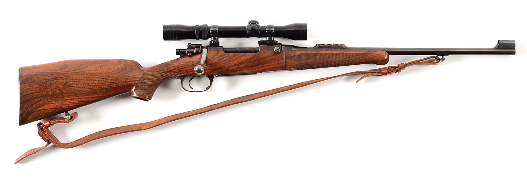 (C) W.J. JEFFRIES CUSTOM 6.5MM TAKEDOWN BOLT ACTION RIFLE ON A MAUSER ACTION FOR ABERCROMBIE & FITCH