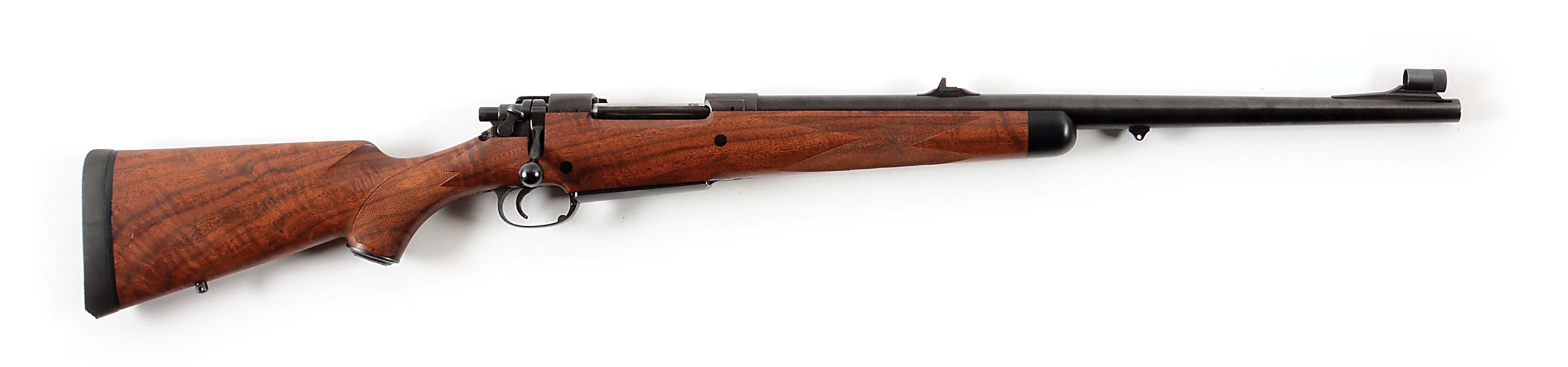 (M) FRANK WELLS .505 GIBBS BOLT ACTION SAFARI RIFLE BUILT ON A REMINGTON MODEL 30 ACTION.