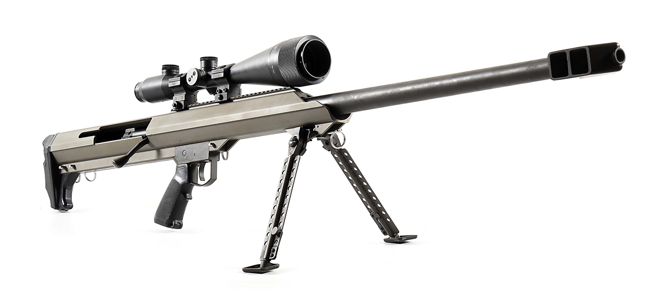 (M) BARRETT MODEL 99 .50 BMG BOLT ACTION RIFLE 