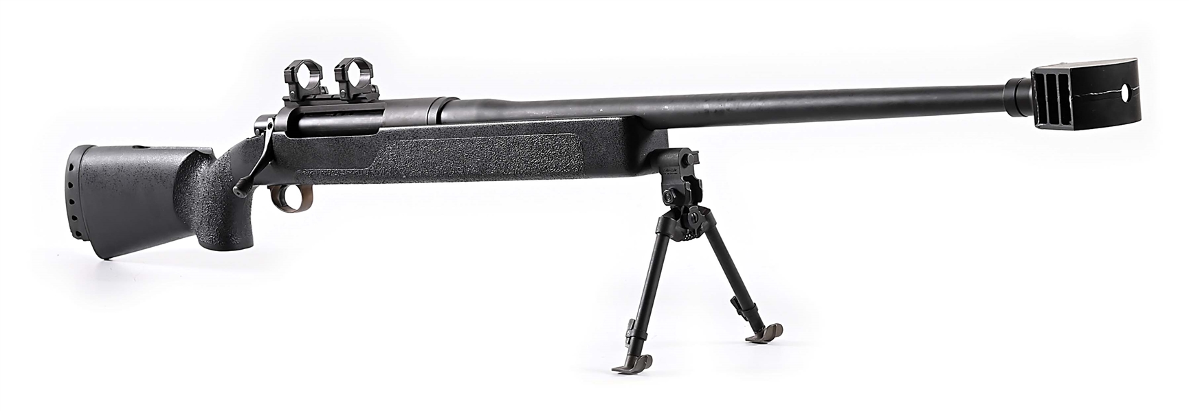 (M) G. MCMILLAN & CO. M87 LONG RANGE BOLT ACTION SINGLE SHOT .50 BMG RIFLE.