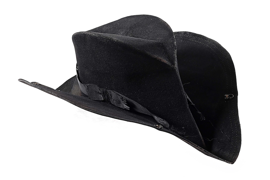 M1872 US CAVALRY ANDREWS PATTERN FOLDING CAMPAIGN HAT.