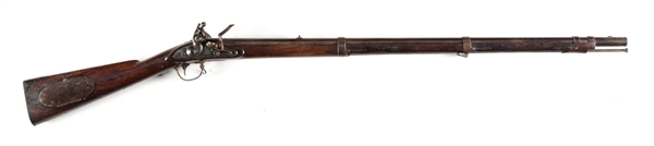 (A) SCARCE DERINGER MODEL 1817 FLINTLOCK COMMON RIFLE.