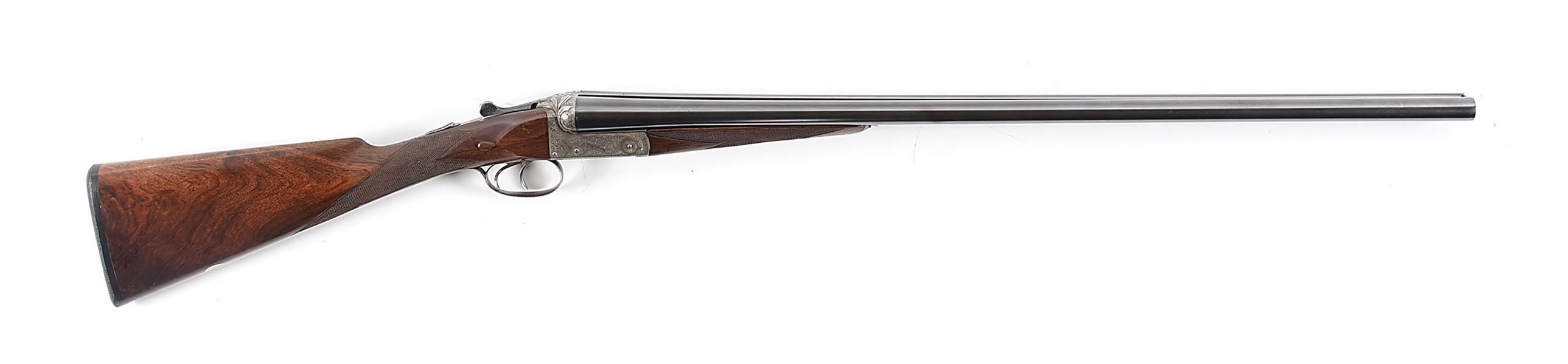 (C) A. J. RUDD SIDE BY SIDE 12 BORE SHOTGUN.