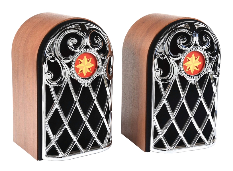 PAIR OF AFTER-MARKET JUKEBOX SPEAKERS