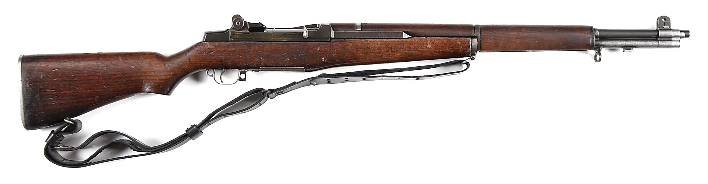 (C) DANISH SPRINGFIELD ARMORY M1 GARAND SEMI AUTOMATIC RIFLE.