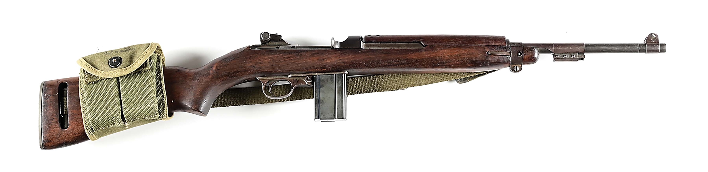 (C) WINCHESTER M1 SEMI-AUTOMATIC CARBINE.