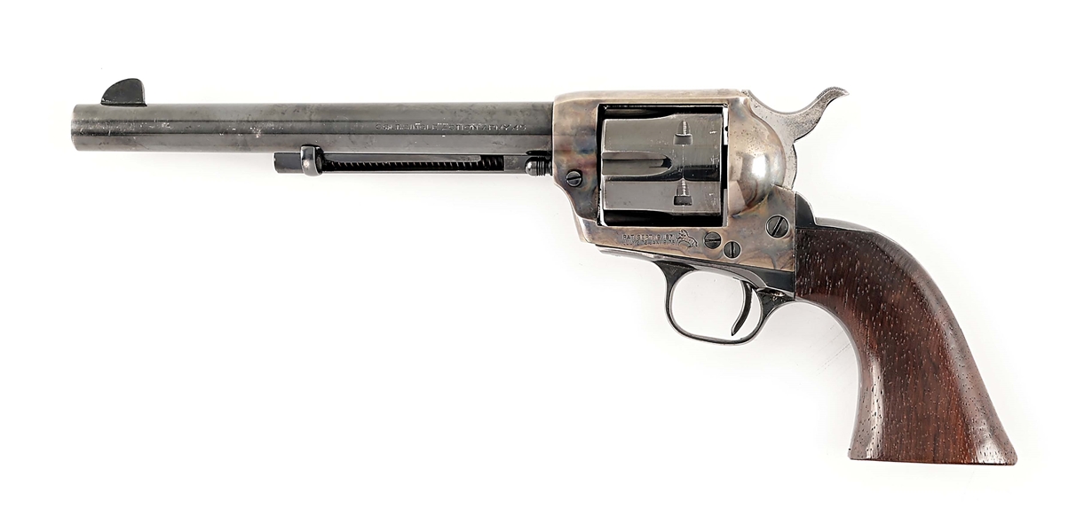 (C) SECOND GENERATION COLT SINGLE ACTION ARMY REVOLVER (1960).