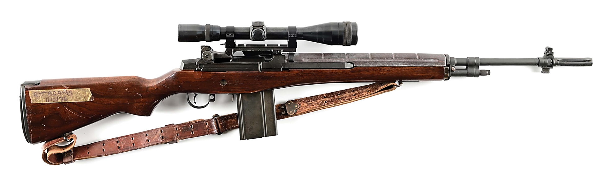 (C) EARLY PRE-BAN NATIONAL MATCH SPRINGFIELD M1A SEMI-AUTOMATIC RIFLE.