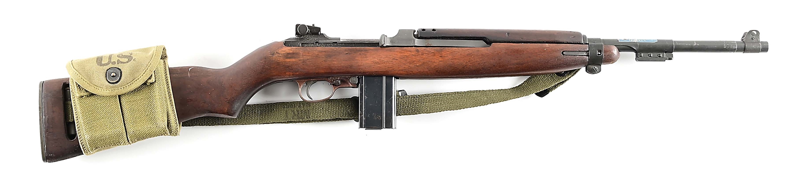 (C) SCARCE INLAND M1 SEMI-AUTOMATIC CARBINE WITH SAGINAW MADE RECEIVER.