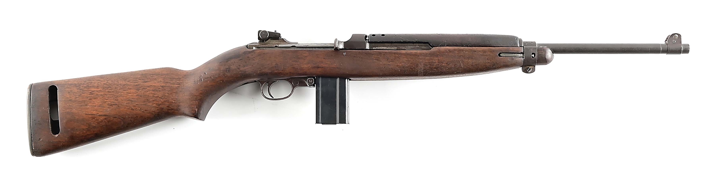 (C) WINCHESTER M1 SEMI-AUTOMATIC CARBINE.