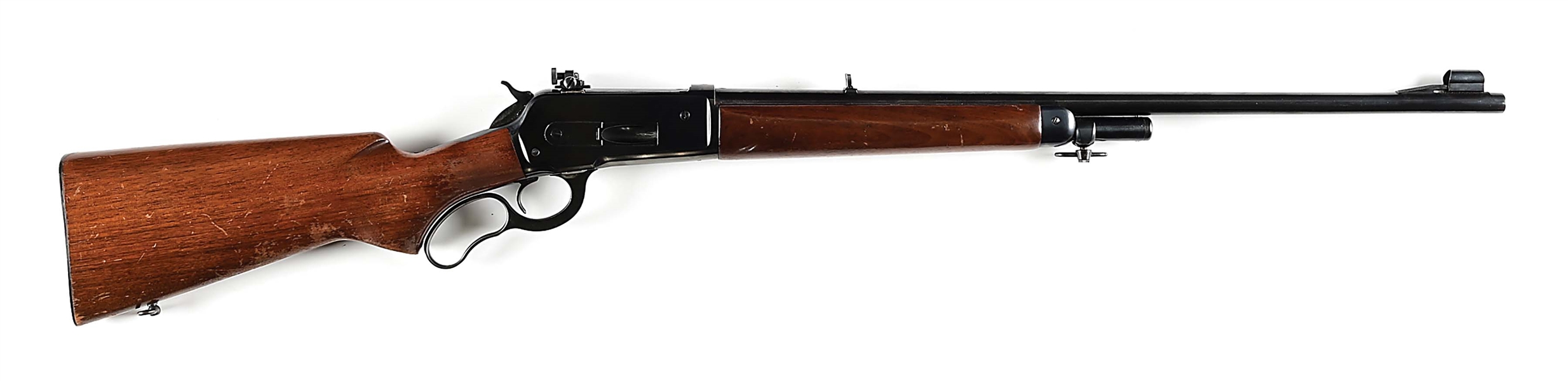 (C) WINCHESTER MODEL 71 .348 WINCHESTER LEVER ACTION RIFLE 