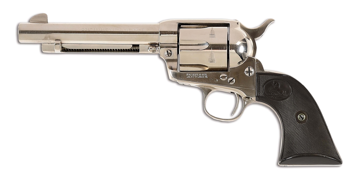 (C) RESTORED COLT SINGLE ACTION ARMY REVOLVER.