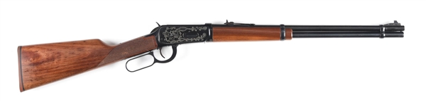 (C) CUSTOM ENGRAVED WINCHESTER MODEL 94 LEVER ACTION CARBINE 