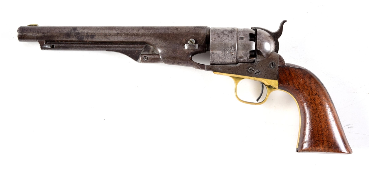 (A) MARTIAL COLT MODEL 1860 ARMY PERCUSSION REVOLVER.