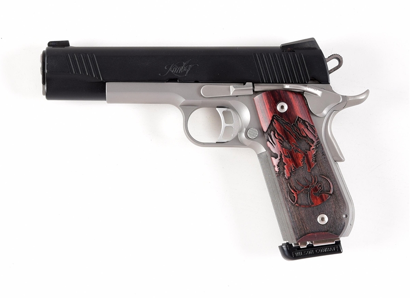 (M) KIMBER CAMP GUARD 10 10MM 1911 SEMI-AUTOMATIC PISTOL. 