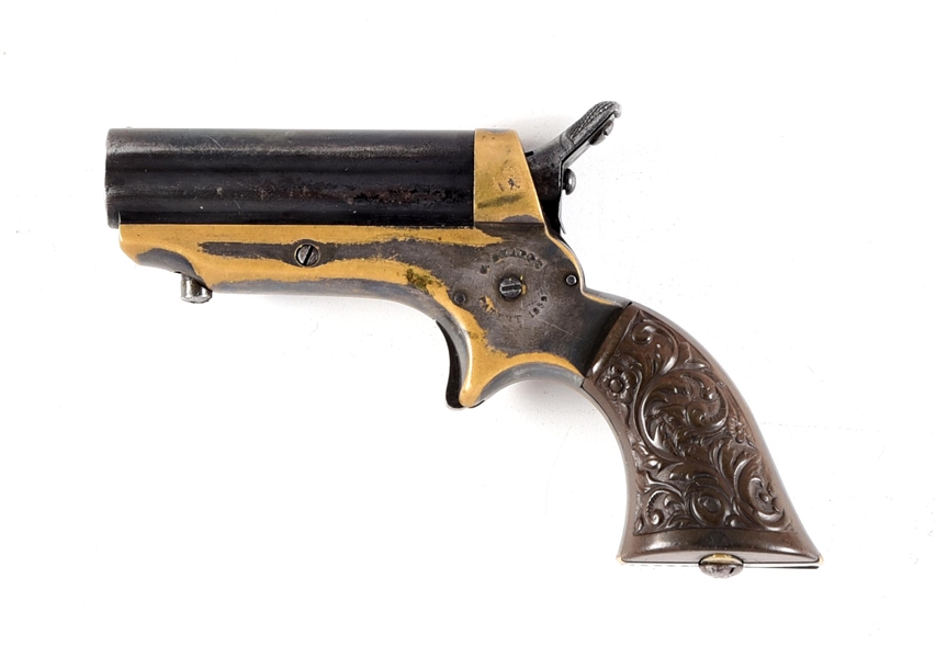 (A) FINE SHARPS 1A PEPPERBOX PISTOL.