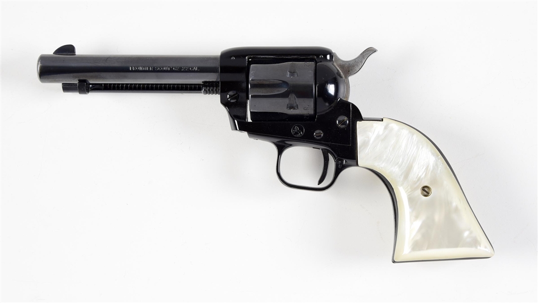 (C) COLT FRONTIER SCOUT 62 SINGLE ACTION REVOLVER.