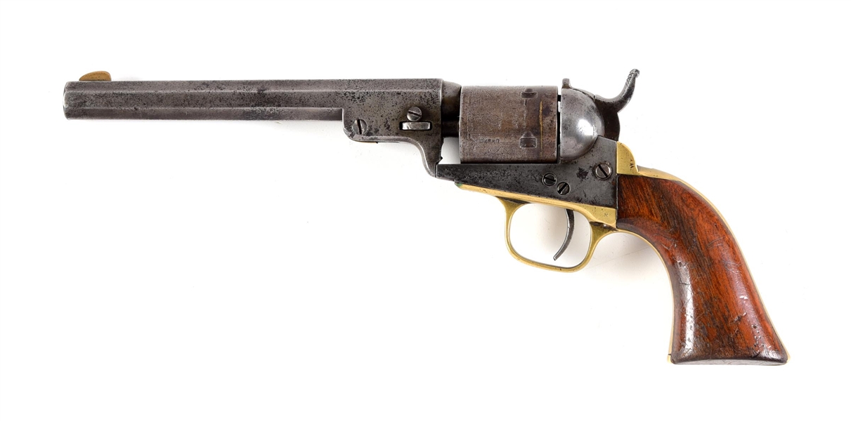 (A) COLT 1849 POCKET CONVERSION SINGLE ACTION REVOLVER.