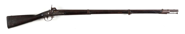 (A) N. STARR MODEL 1816 PERCUSSION CONVERTED MUSKET.