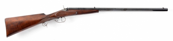 (C) BELGIAN SINGLE SHOT FLOBERT RIFLE.