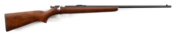 (C) WINCHESTER MODEL 67A BOLT ACTION RIFLE.