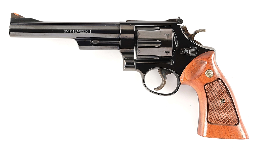 (M) CASED SMITH & WESSON MODEL 29-2 DOUBLE ACTION REVOLVER.