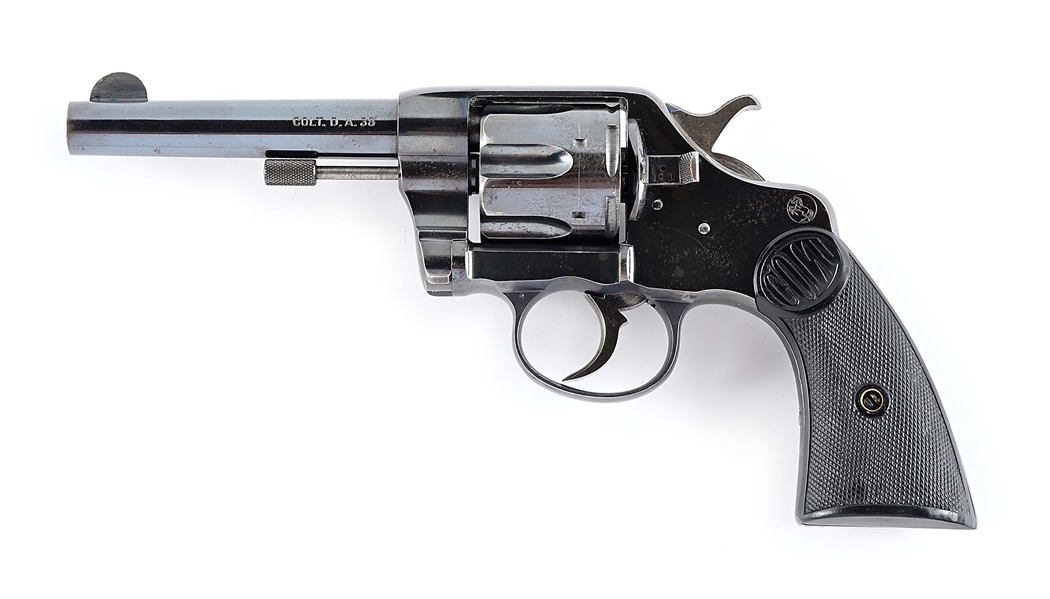 (C) COLT NEW ARMY DOUBLE ACTION REVOLVER. 