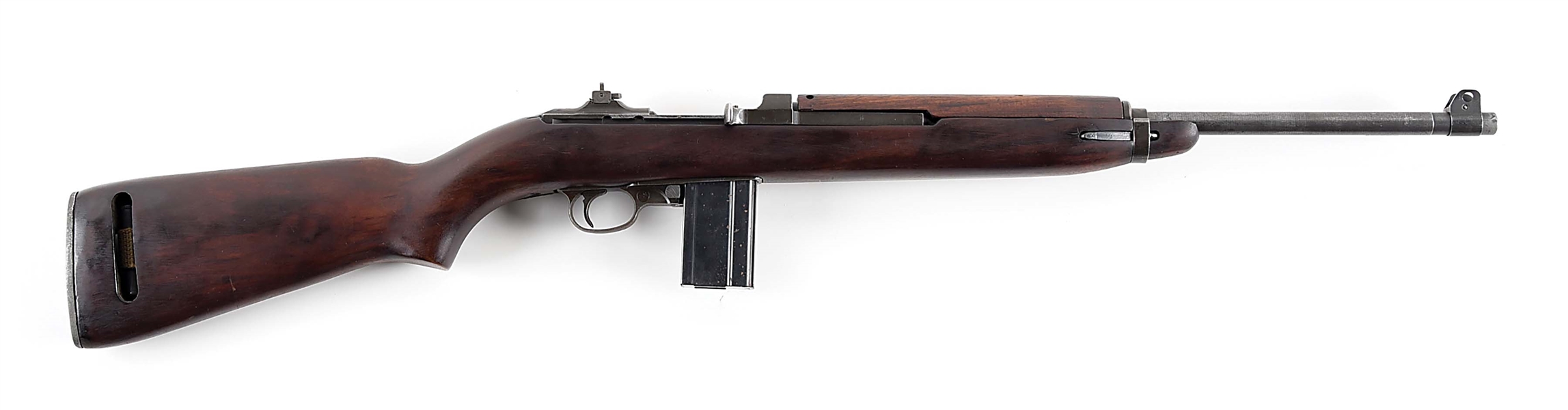 (C) DUTCH ISSUE SAGINAW M1 SEMI-AUTOMATIC CARBINE.