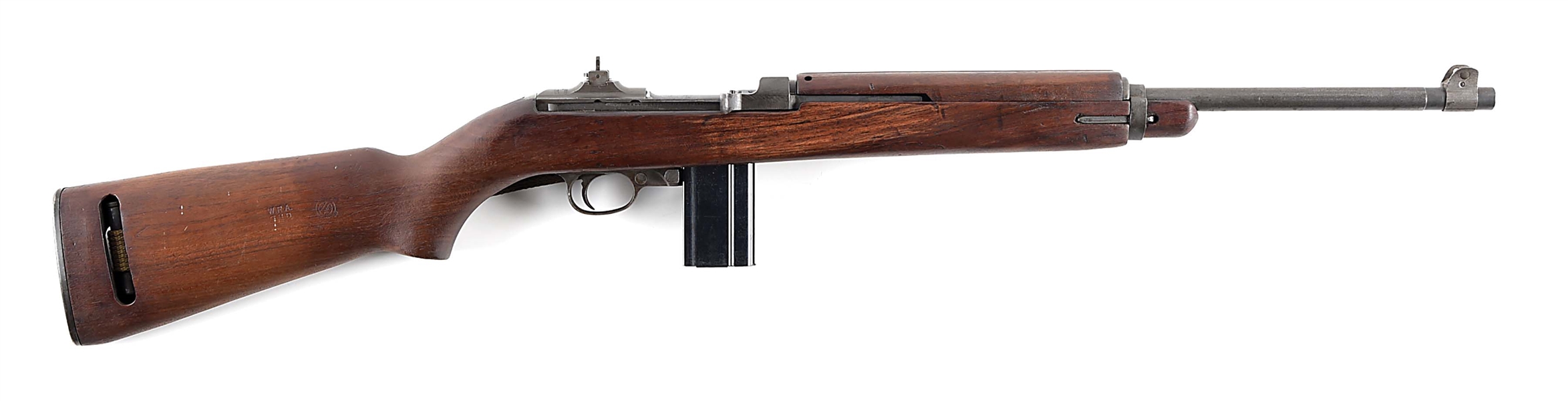 (C) WORLD WAR II WINCHESTER M1 SEMI-AUTOMATIC CARBINE.