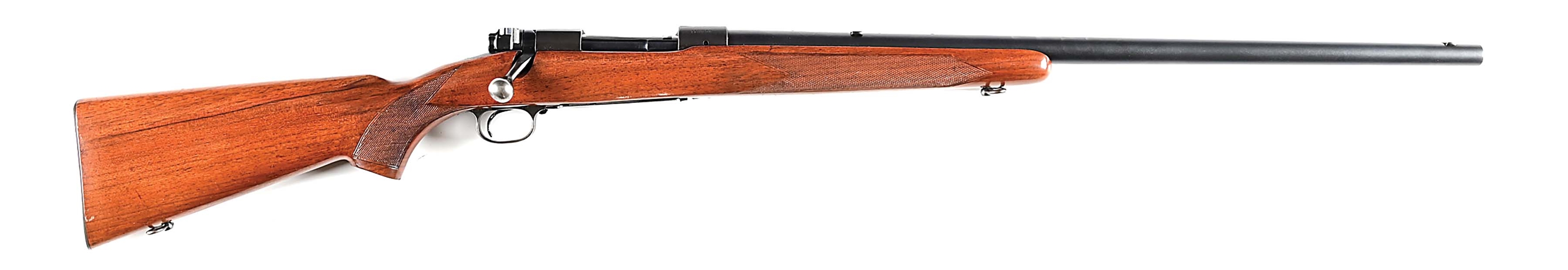 (C) PRE-64 WINCHESTER MODEL 70 TYPE 2 BOLT ACTION TARGET RIFLE IN .220 SWIFT.