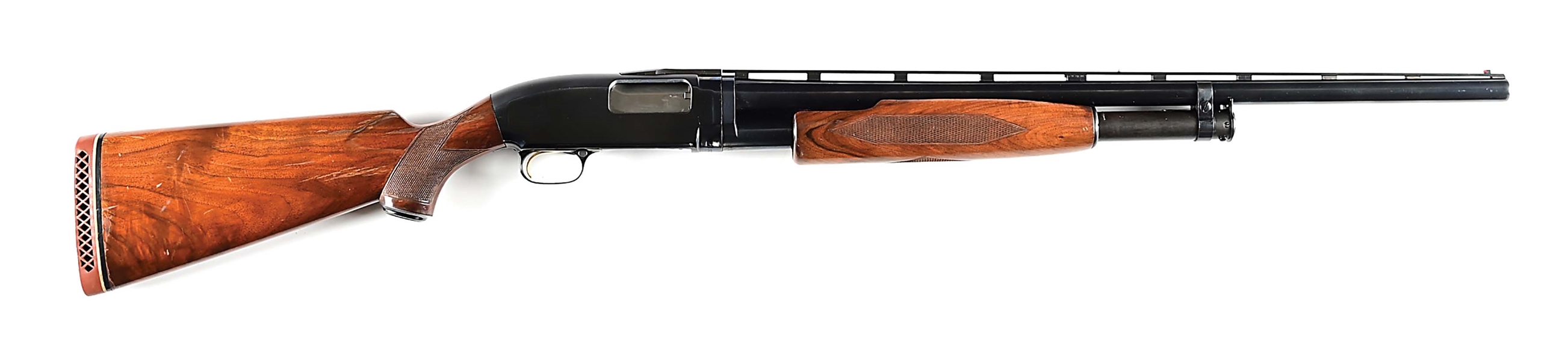 (C) SKEET GRADE WINCHESTER MODEL 12 SLIDE ACTION SHOTGUN.