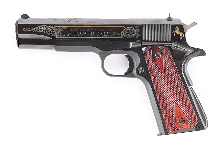 (M) SPECIAL EDITION COLT MK IV SERIES 70 GOVERNMENT MODEL SEMI-AUTOMATIC PISTOL.