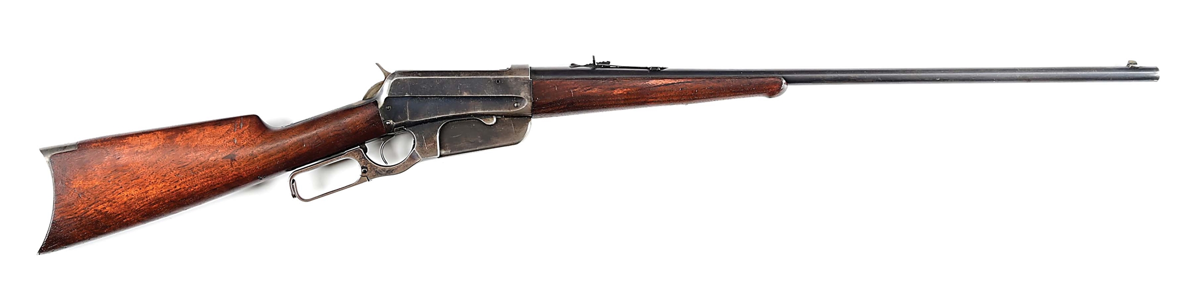 (C) WINCHESTER MODEL 1895 LEVER ACTION RIFLE IN .38-72 (1906).