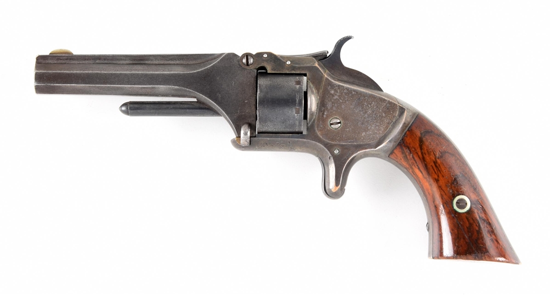 (A) SMITH & WESSON NO. 1 - 2ND ISSUE SINGLE ACTION REVOLVER.