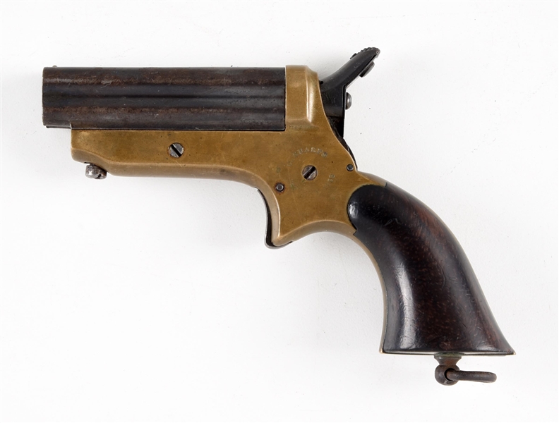 (A) SHARPS 1C PEPPERBOX DERRINGER.