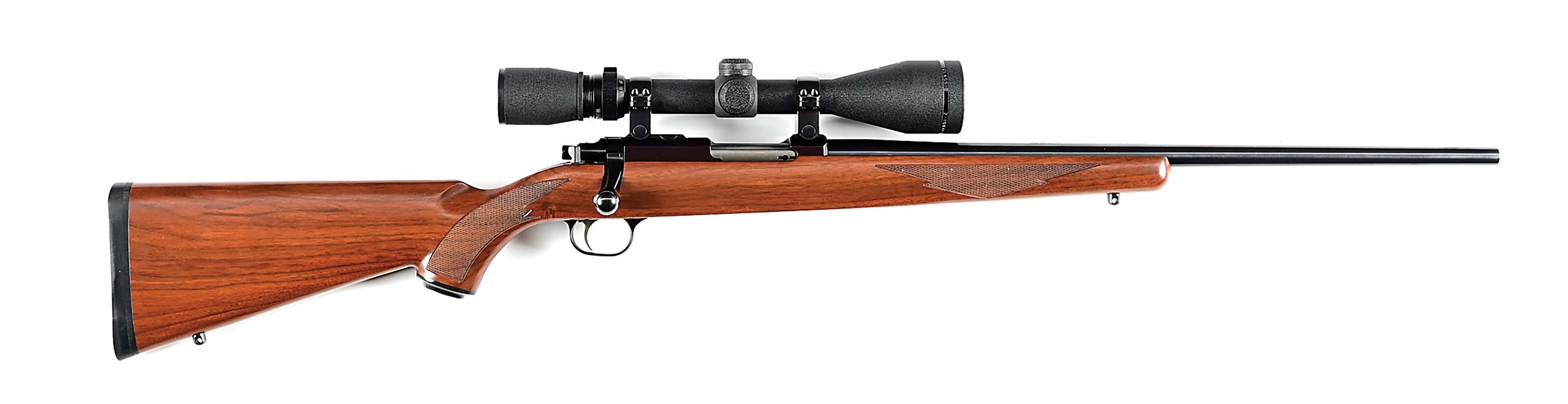 (M) BOXED RUGER M77/22 .22 HORNET BOLT ACTION RIFLE.