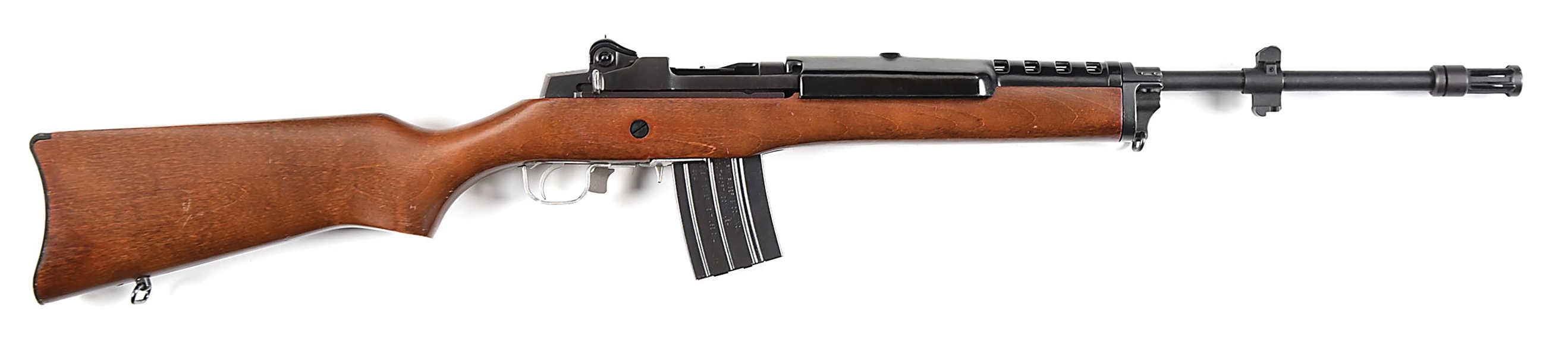 (M) RUGER MINI-14 .223 REMINGTON SEMI AUTOMATIC RIFLE 