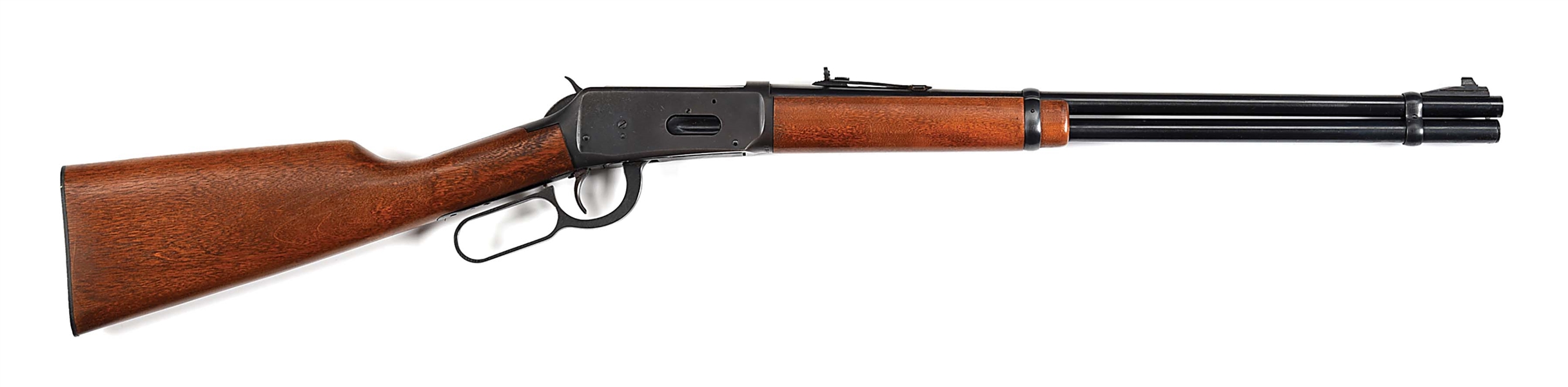 (C) WINCHESTER MODEL 94 LEVER ACTION CARBINE WITH BOX.