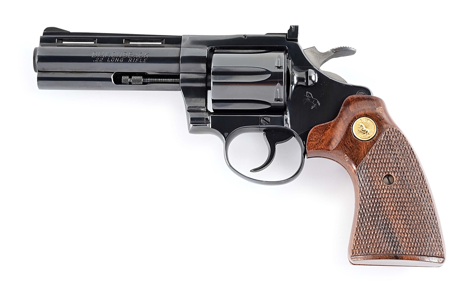 (M) COLT DIAMONDBACK .22 LR DOUBLE ACTION REVOLVER.