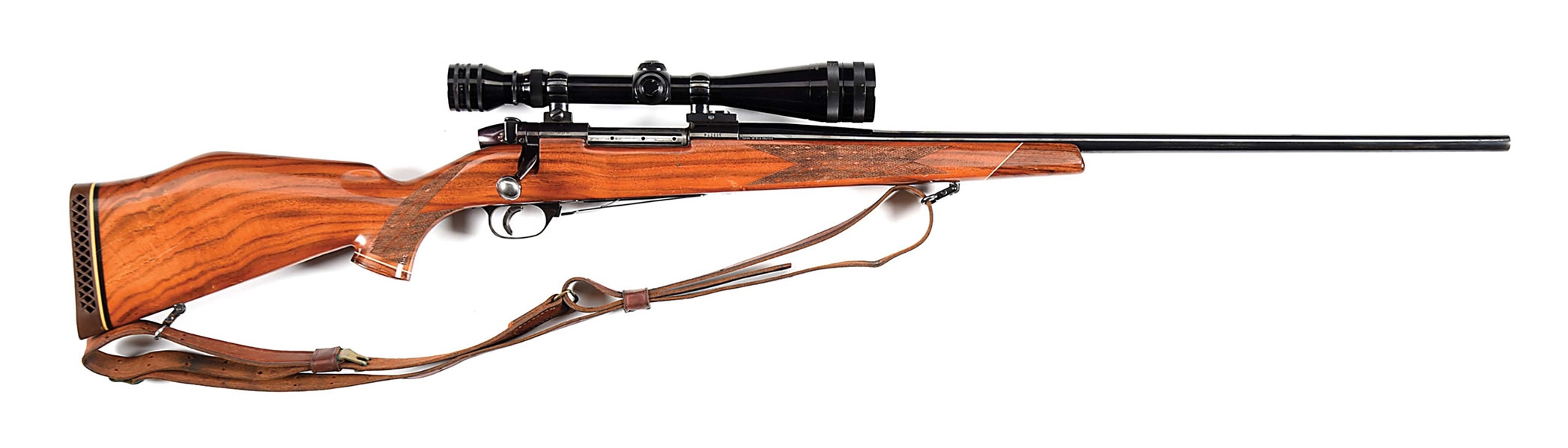 (C) WEST GERMAN WEATHERBY MARK V BOLT ACTION RIFLE IN .300 WEATHERBY.