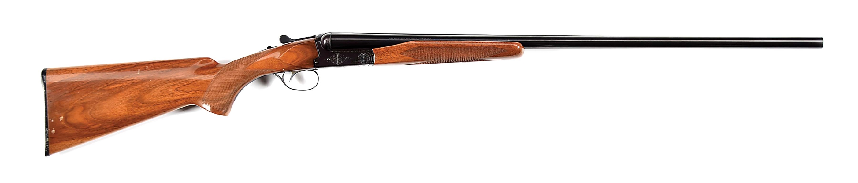 (M) BROWNING BSS 20 GAUGE SIDE BY SIDE SHOTGUN.