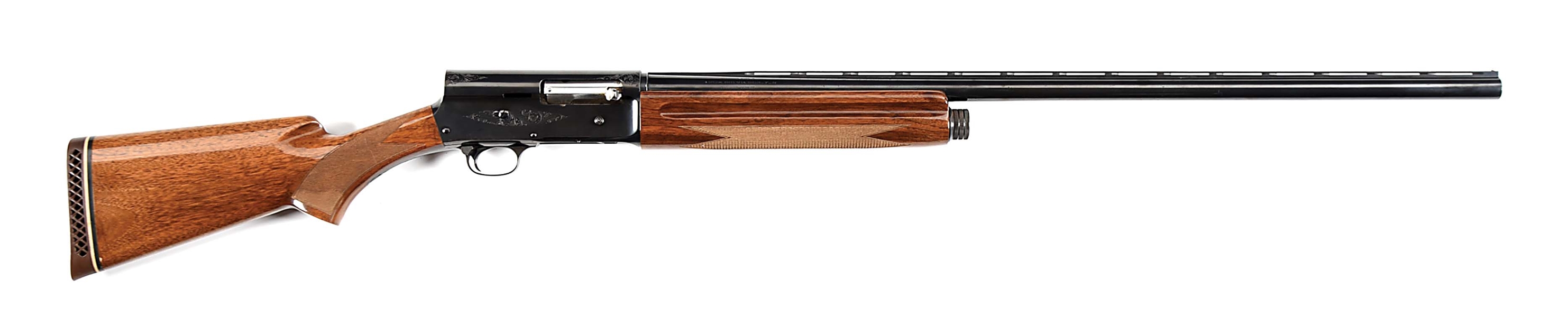 (M) BELGIAN BROWNING A5 MAGNUM 12 SEMI AUTOMATIC SHOTGUN 