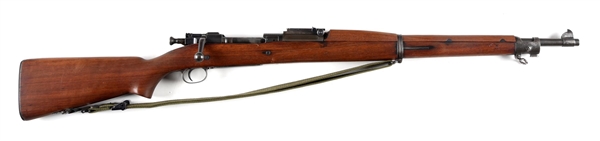 (C) U.S. SPRINGFIELD MODEL 1903A1 BOLT ACTION RIFLE.